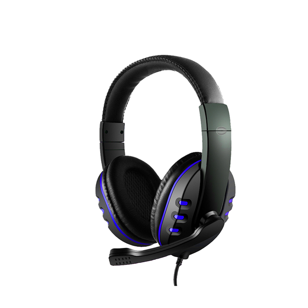 Wired Gaming Headset With Adjustable Boom Mic - Noise Cancelling