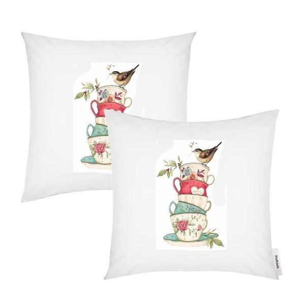 Pandok - Scatter Cushion Cover Set - Tea Party