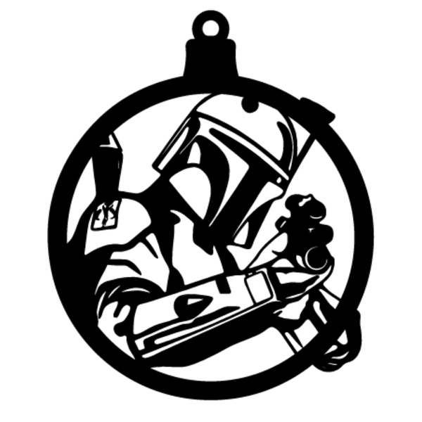 Katz Designs - White Decal Sticker - Star Wars 013