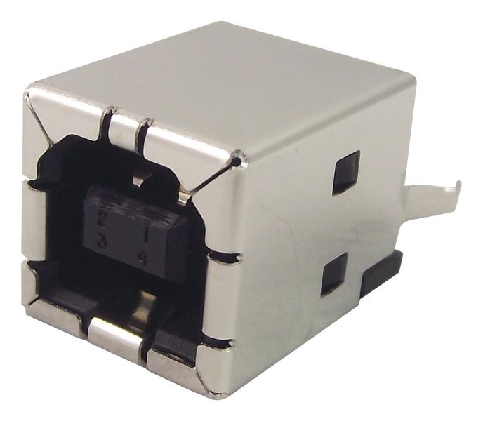 TE Connectivity (5787834-1) USB Connector, USB Type B, USB 2.0, Receptacle