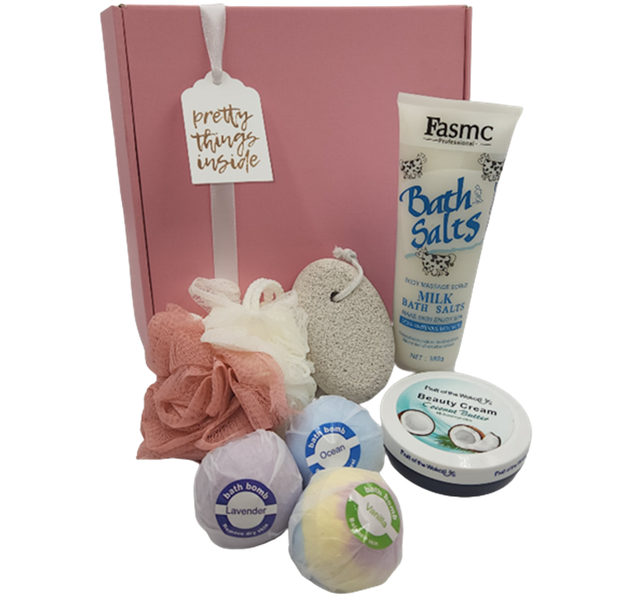 Luxury Bath Set - White