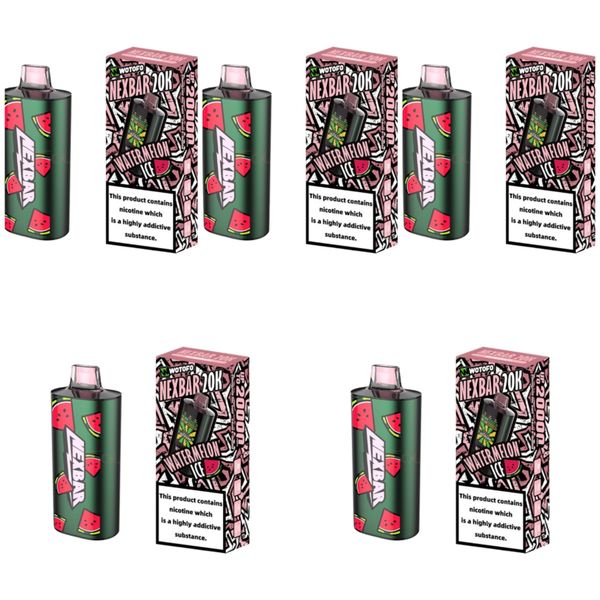 Wotofo NexBar 20000 Disposable Vape - Watermelon Ice (Pack of 5)