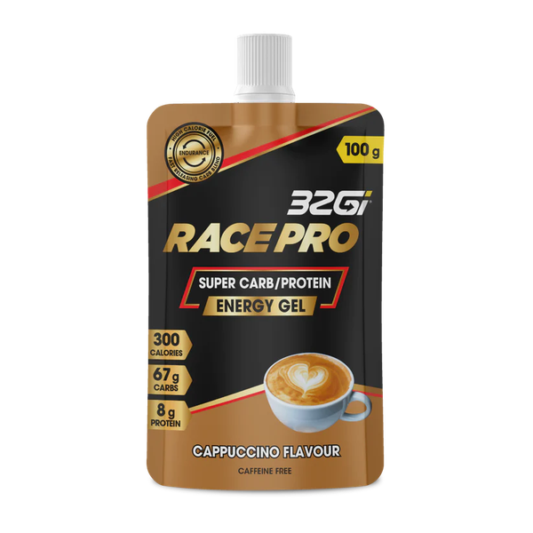 32Gi Race Pro Gel - 100g / 300cal - Cappuccino