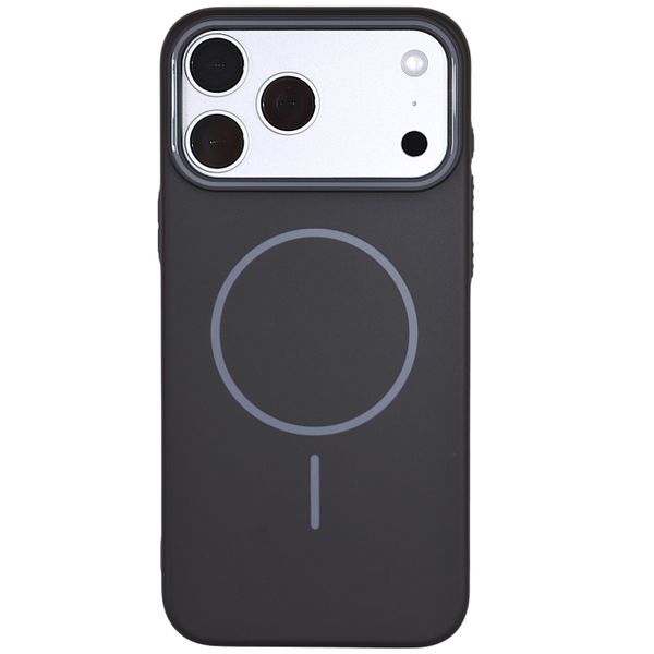 Matte Black Magnetic Phone Case - Compatible With IPhone