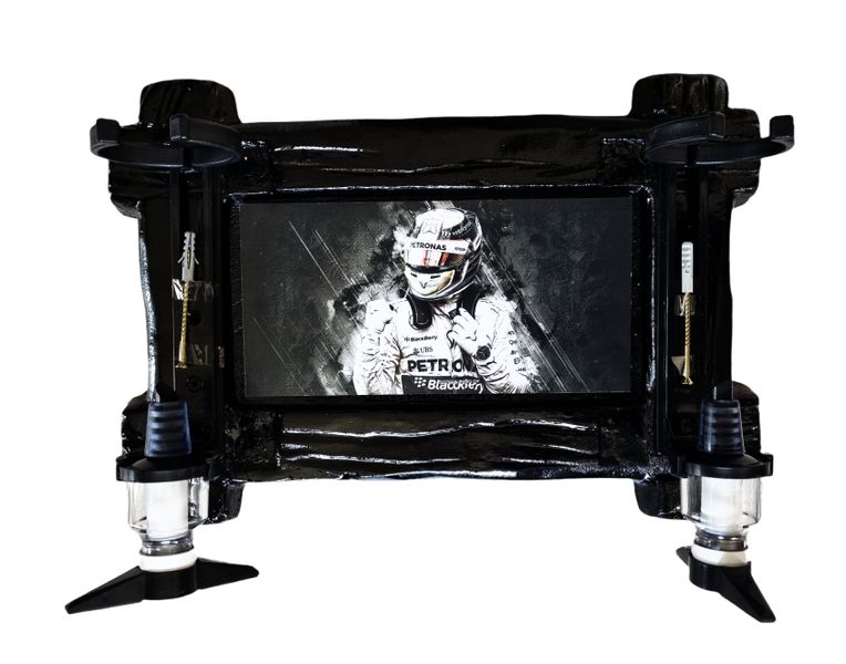 Lewis Hamilton - 2 Optic Liquor Dispenser - Black (13)