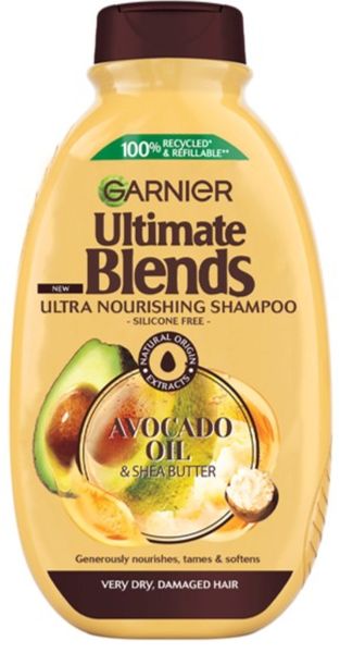 Garnier Ultimate Blends Nourishing Repairer Avocado &amp; Shea Shampoo - 400ml