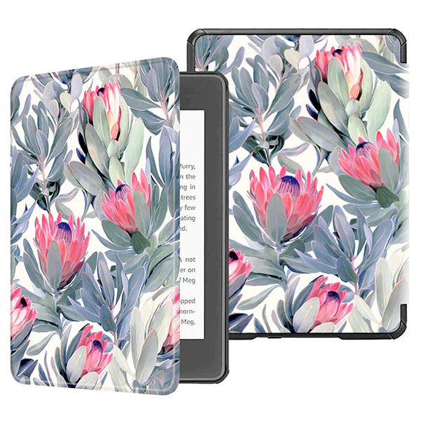 Amazon Kindle 6" Wi-Fi 16GB (11th Gen 2024 Model) Cover Bundle - Proteas
