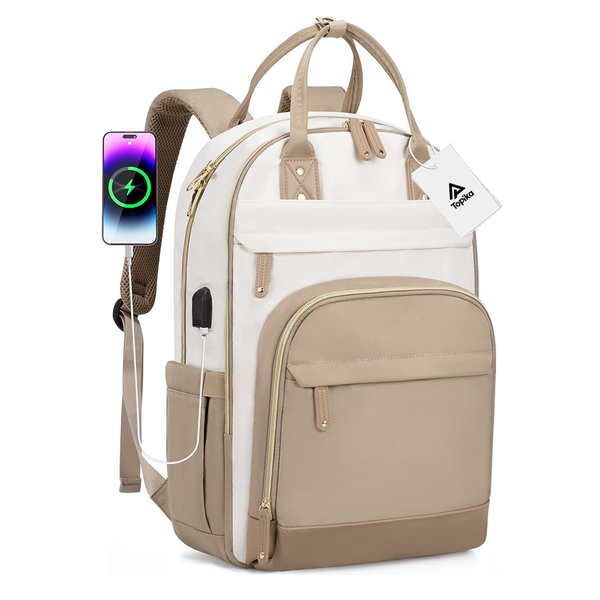 Topika Laptop Backpack for Women Work &amp; Travel 15.6' Computer Backpack