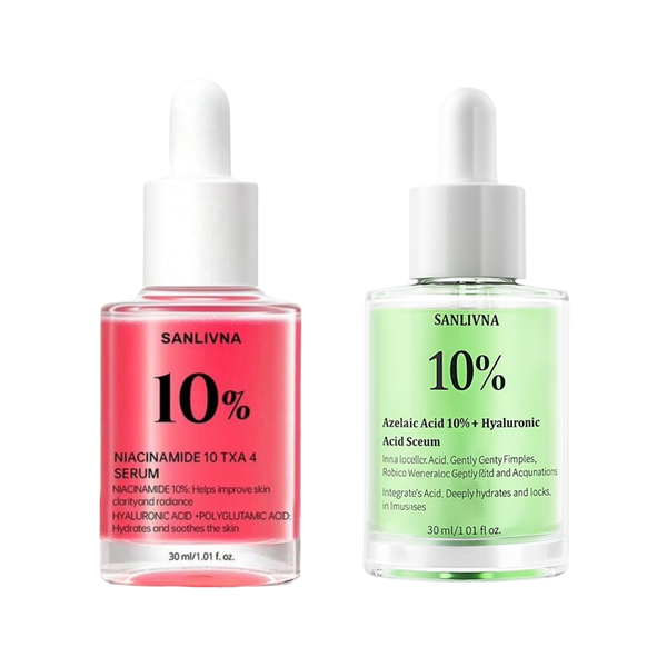 Sanlivna Niacinamide 10%+TXA 4% &amp; 10% Azelaic Acid + Hyaluronic Acid Serum