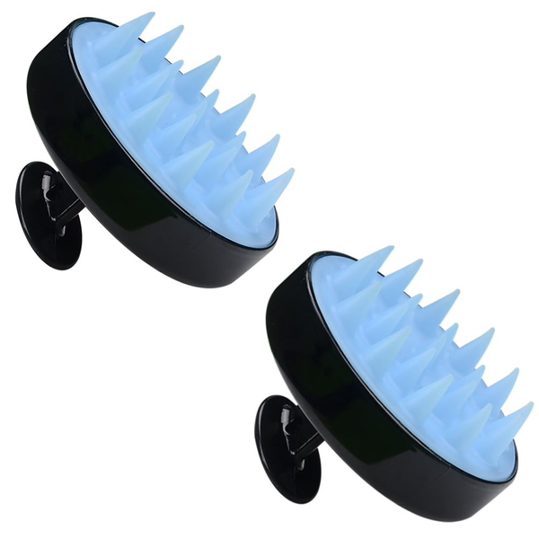 CSA Beauty Hair Brush Scalp Massager Set of 2