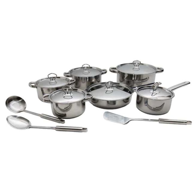 Chukbok 15 Piece Cookware Set Heavy Bottom