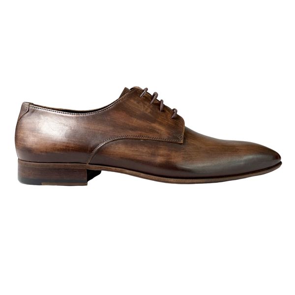 Calvano Plain Brown Mens Formal Shoe