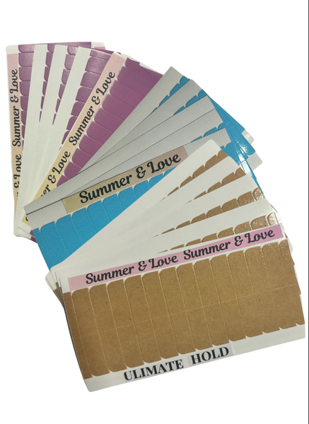 Hair Tapes 180 Pieces Ultimate Hold ( Summer &amp; Love)