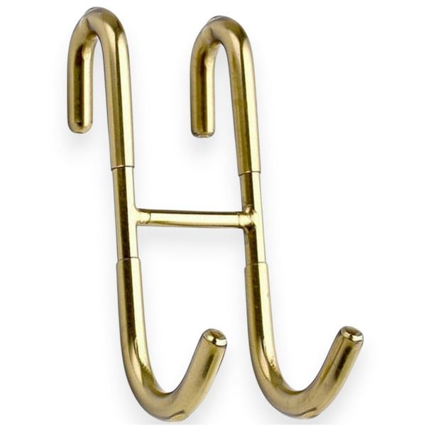 ShowerPro Bathroom Shower Organization Metal Towel Hanger Hooks