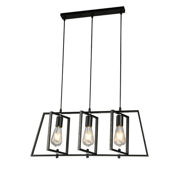 MrUL-Vintage Metal Pendant Lights 3arms