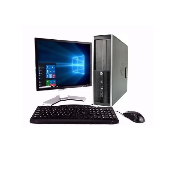 HP 6000 Desktop Combo, KB,MSE, Flat Screen Included - Certified Refurbished