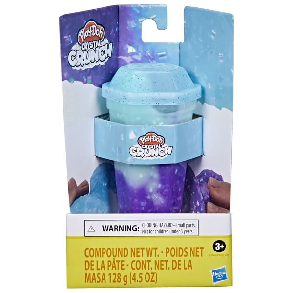 Play Doh-Crystal Crunch Icy Blue Purple