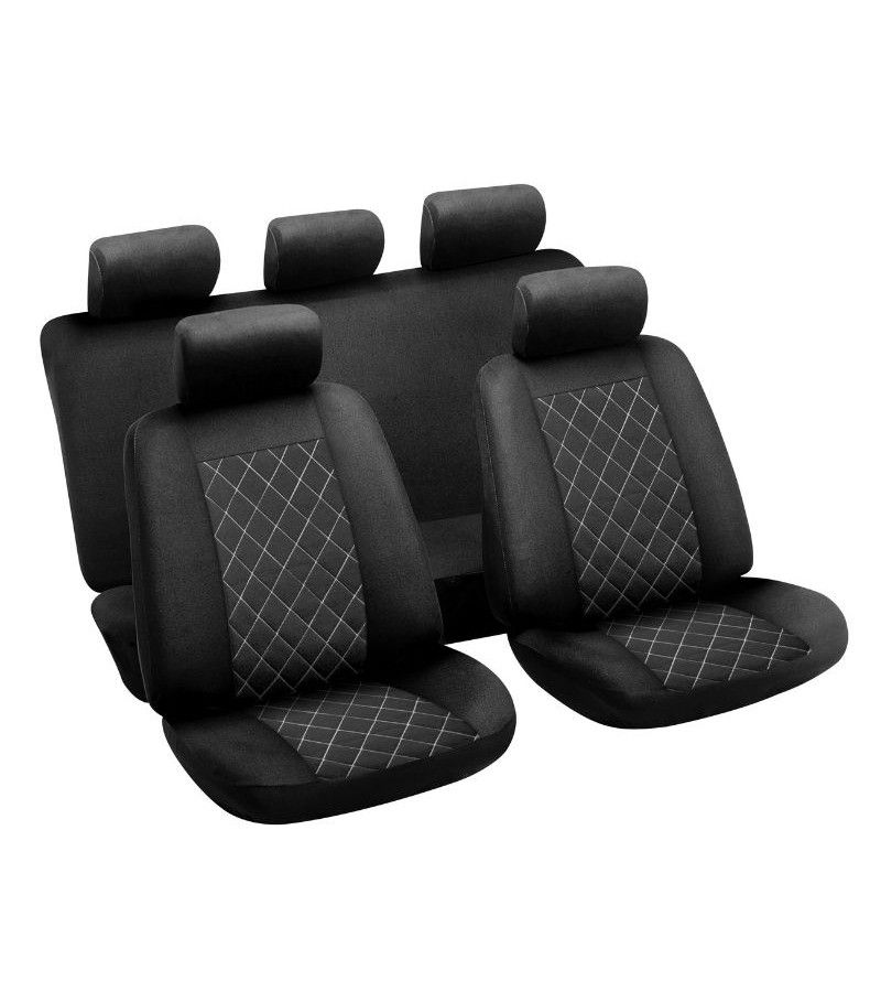 Diamond Stitching Car Seat Covers 9 piece Shop Today. Get it Tomorrow
