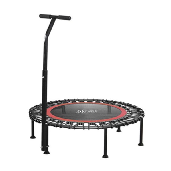 Flexi Muscles - Rebounder Fitness Trampoline with Adjustable Handle Bar
