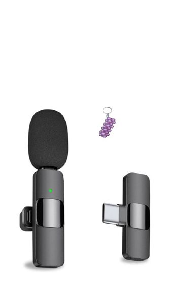 Wolulu AS-51301 Type C Lapel Wireless Microphone with Key Holder