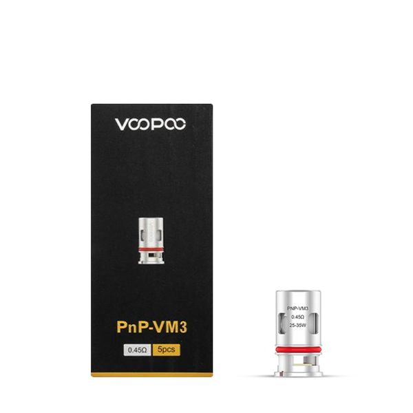 Voopoo PnP-VM3 0.45 Ohm 5pcs Mesh Coils