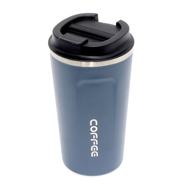 Stainless Steel Vacuum Coffee Insulated Mug 500ML - Navy