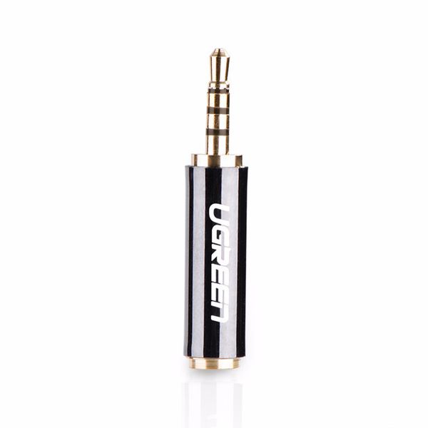 UGreen 20501 2.5mm M to 3.5mm F Audio Adapter-BK