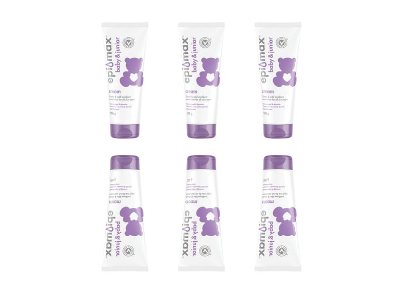 6 x Value Pack Epi-Max Baby &amp; Junior Cream 100g