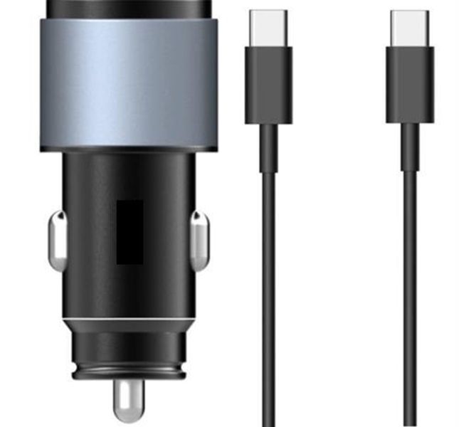 PowerTech Fast Car Charger Set For Type-C - QC3.0 + PD20w Car Charger-38W