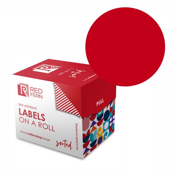 Redfern C32 Colour Code Labels - Red 10's