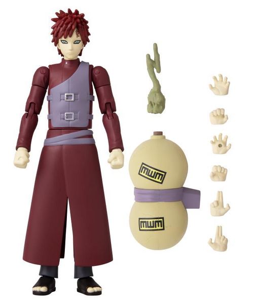 Anime Heroes Naruto Gaara 6.5IN Figure