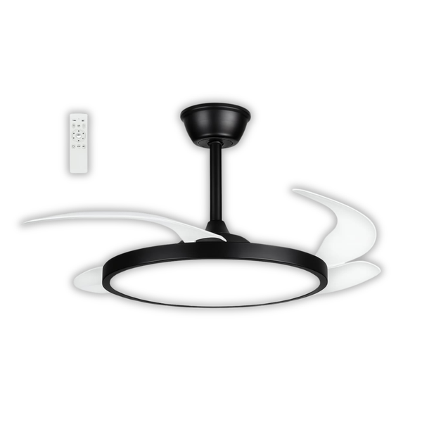 Brightstar FCF106 Black Fan With Light