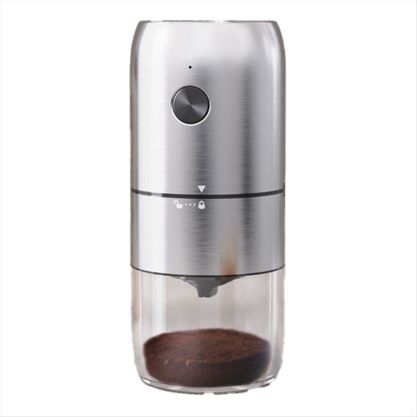 Portable Electric Burr Coffee Grinder With Multiple Grinding Settings