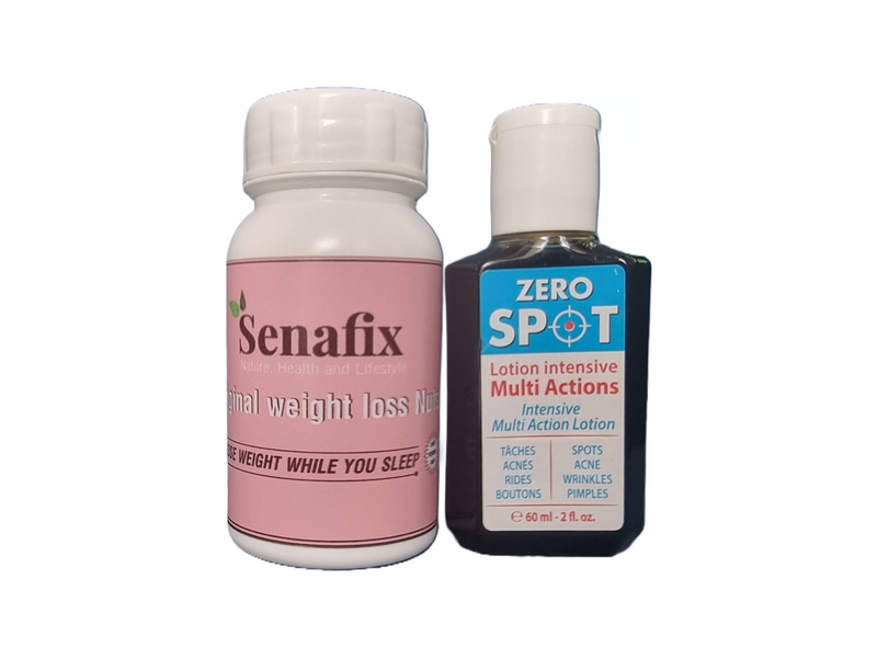 Senafix Nuts For Cleansing &amp; Weight Loss And Zero Spot Lotion