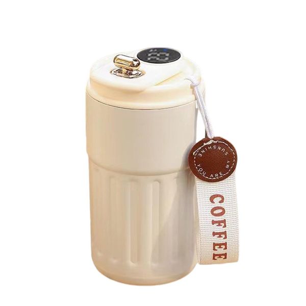 Smart Digital Temperature Display Thermos Travel Mug - 450ml
