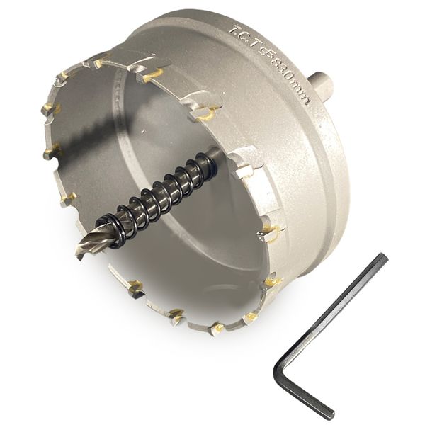 TCT Ground Tungsten Carbide Tipped Hole Saw - 83mm