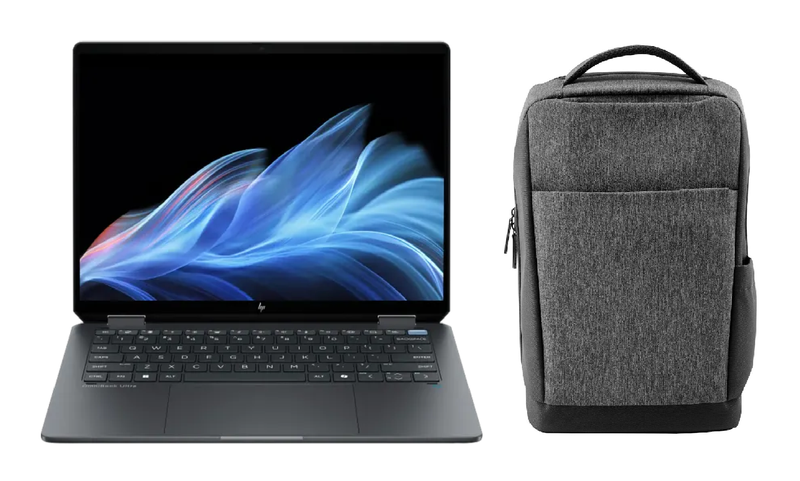 HP OmniBook Ultra Flip 2-in-1 Core Ultra 7 16GB RAM/1TB SSD Laptop + CS Bag