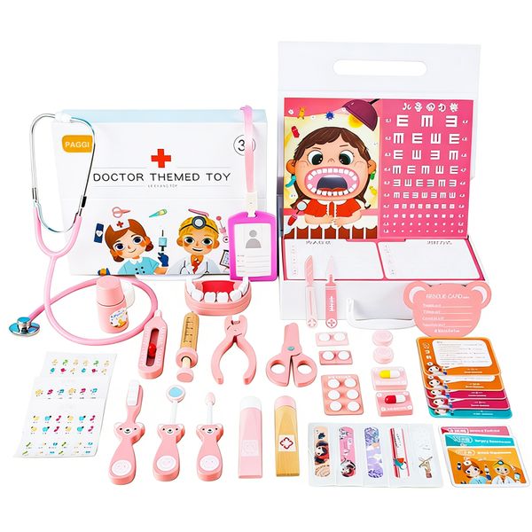 Dentist Pretend Play Toy Kids Doctor Role Play Educational Preschool Toys