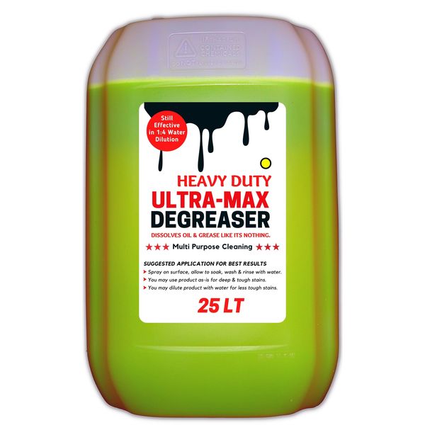 Degreaser Heavy-Duty - Multi Purpose Cleaner 25Lt (ULTRA MAX)