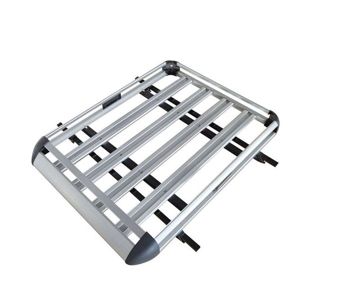 Double Aluminum Alloy Square Tube Roof Rack 127cm x 90cm - JG127