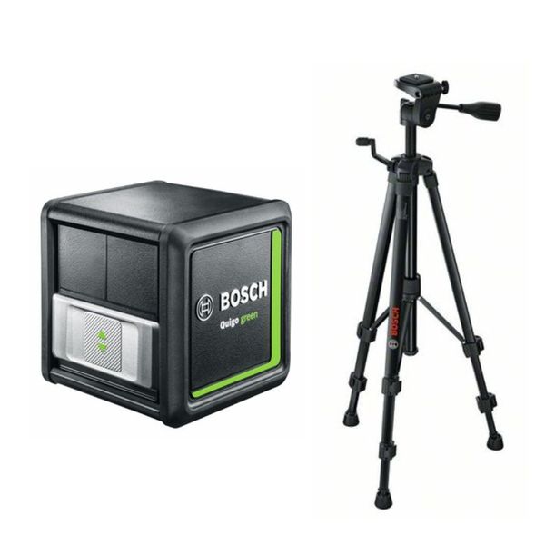 Bosch - Quigo Green (Green Beam) with Tripod (TT 150)