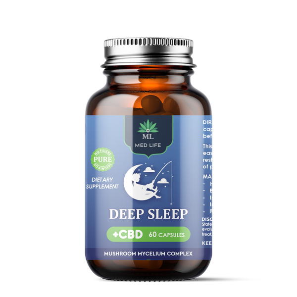 Medlife Deep Sleep with CBD - 60 Capsules
