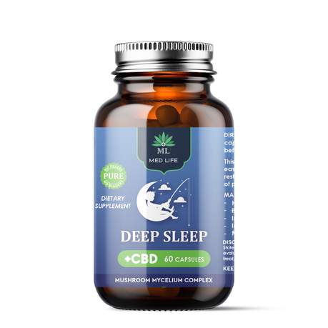 Medlife Deep Sleep with CBD - 60 Capsules Image