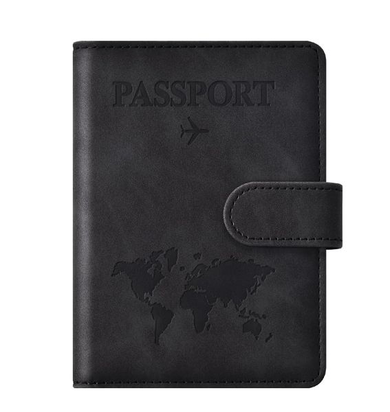 Passport Holder for Travel Essentials, Passport Wallet Cover Case