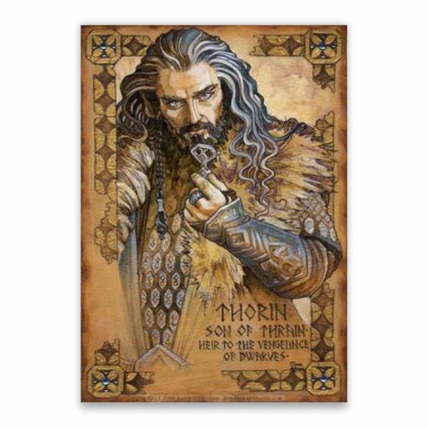 Thorin Son Of Thrain Poster - A1