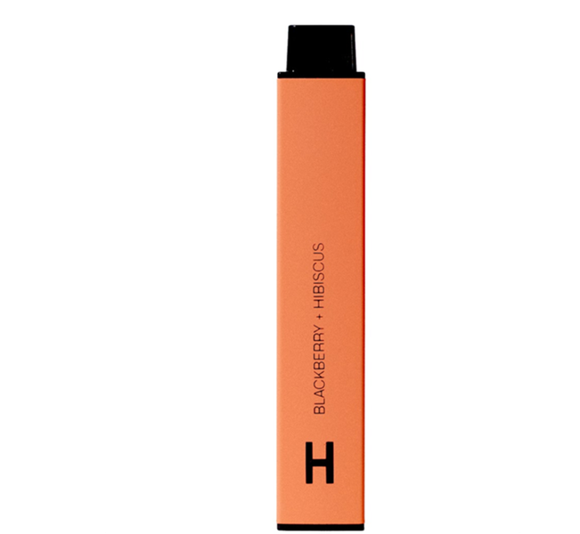 HEYLO Disposable Vape Device 10% Guarana - Blackberry &amp; Hibiscus 0% Nicotine