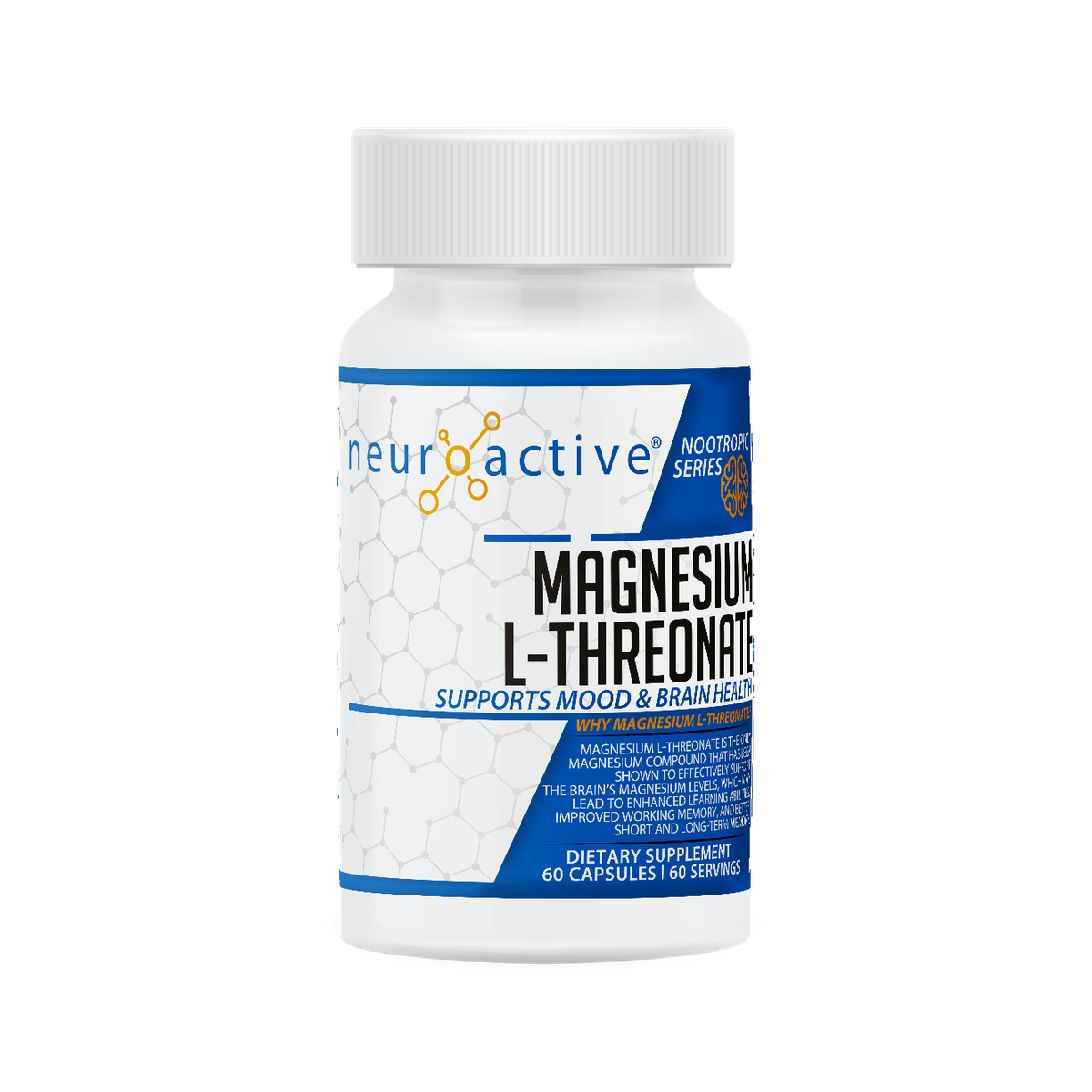 Magnesium LThreonate (High Quality) 1000mg Shop Today. Get it