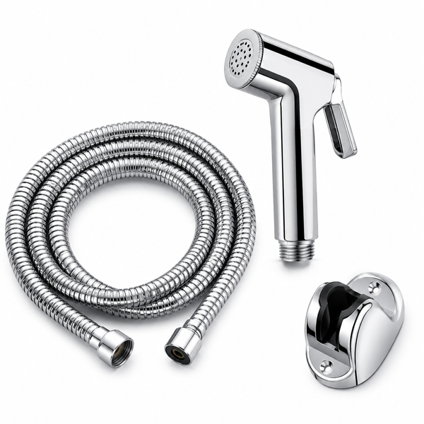 Handheld Toilet Bidet Spray Set With Hose &amp; Holder