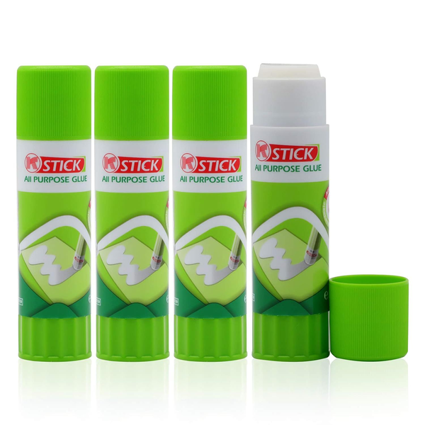 Solid adhesive PVP environmentally friendly solid adhesive rod -4Pcs -21g