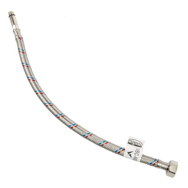 Bulk Pack x 6 SABS Flexible Braided Hose - Fxm 15X3/8Inchx450mm